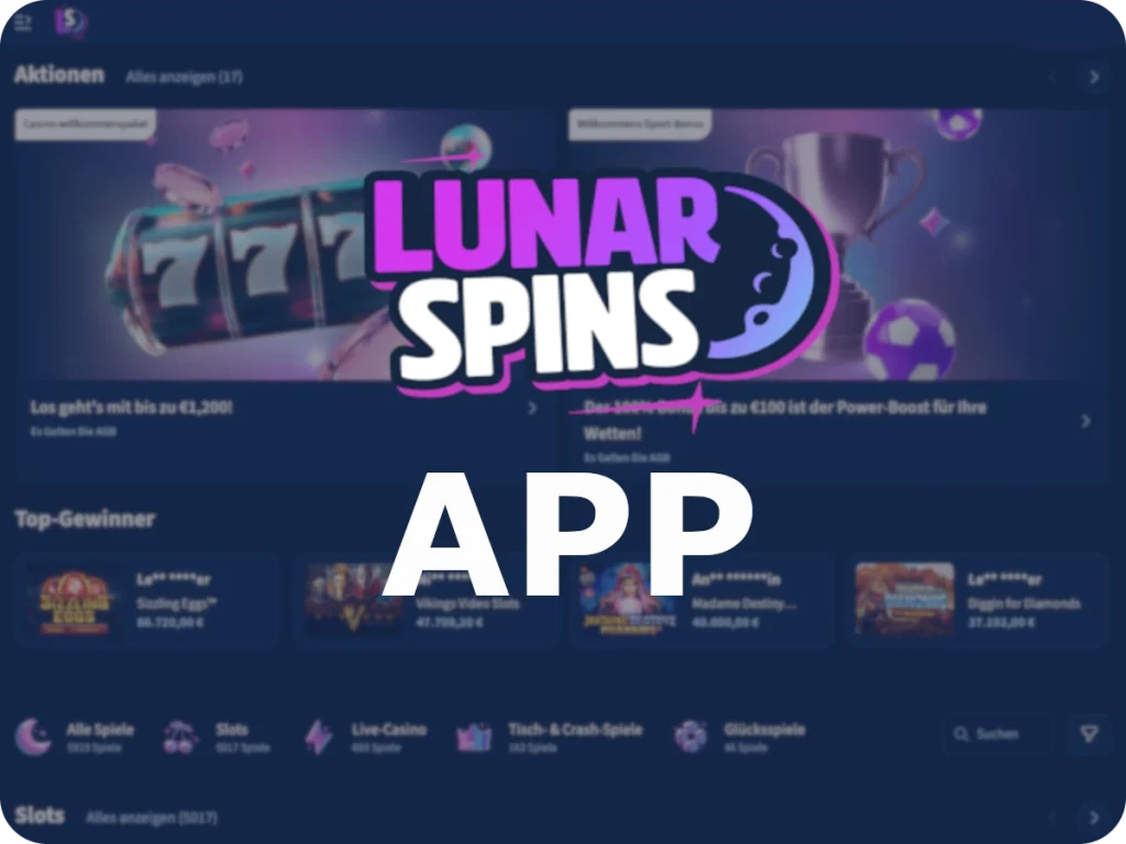 Lunar Spins App