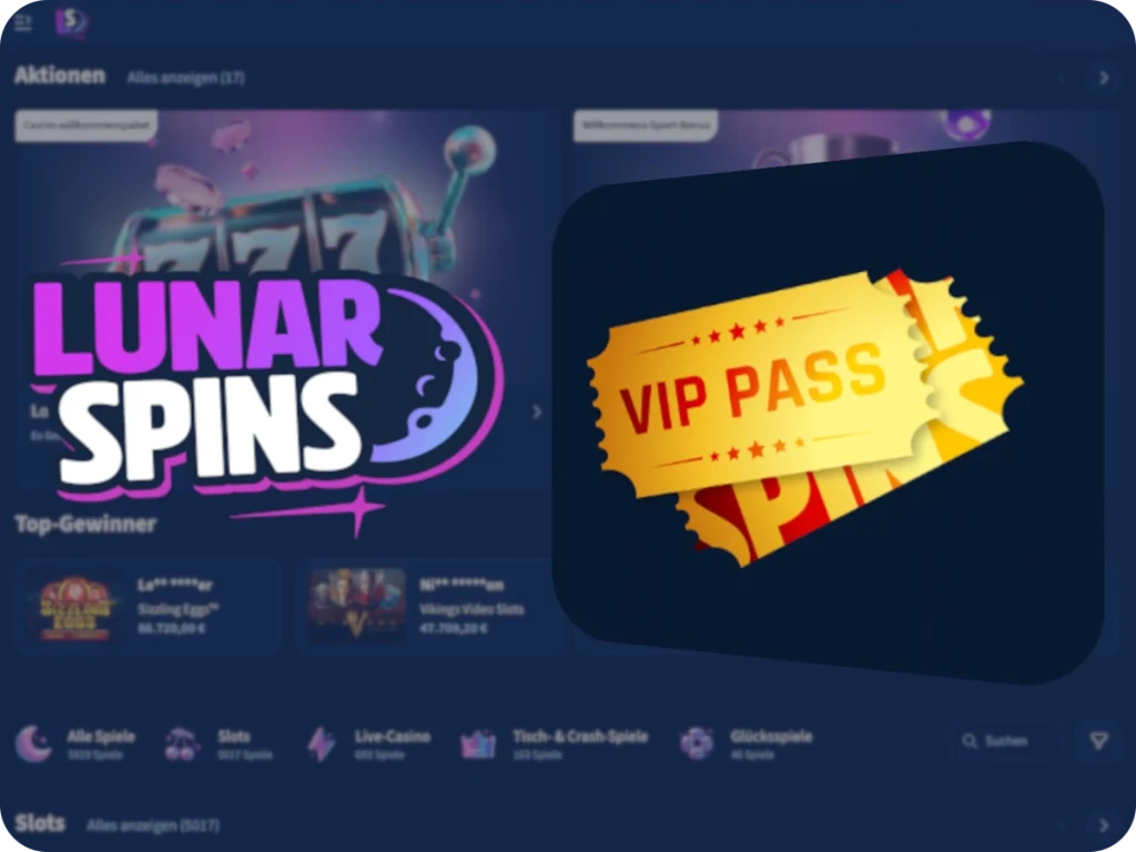 LunarSpins Casino VIP