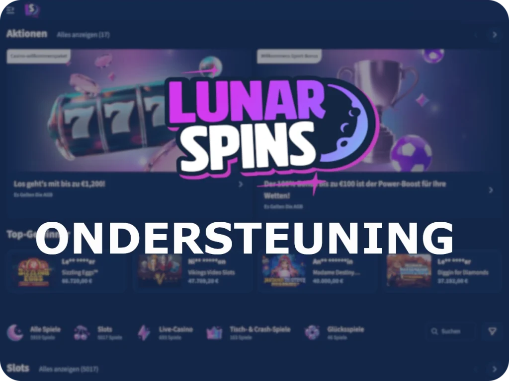 LunarSpins Support
