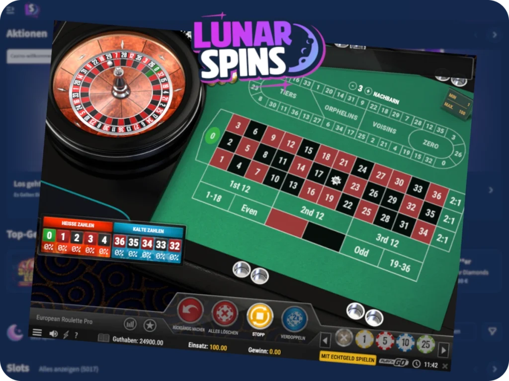 Lunarspins Roulette